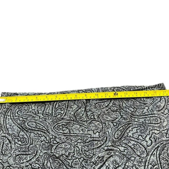 J. Jill Blue Paisley Lightweight Slim Leg Pants‎ Womens 10 - Picture 4 of 6